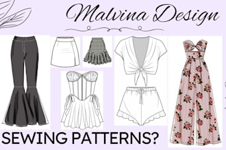be your sewing pattern maker for any type of apparel grading in pdf and dxf