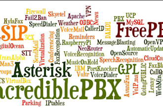 install and cofigure asterisk, freepbx, fusionbx, a2b, webtrc, on linux, github