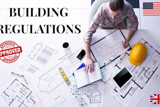 create UK planning permission drawing and building regulations drawing