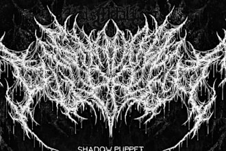 design black metal logo for your band