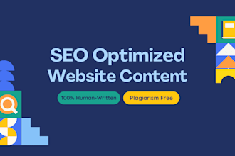 write SEO website content, plagiarism and ai free