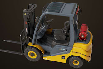 create 3d industrial machine,truck design,package rendering,cnc miling,cad model