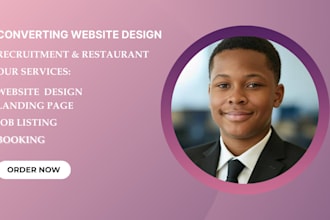 do restaurant recruitment gym yoga hotel cloth real estate website on wordpress