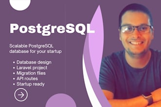 design a scalable postgresql database for your startup