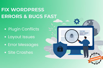 fix wordpress errors, bugs, and website issues fast