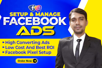 setup facebook ads campaign, instagram ads meta ads manager for lades and sales