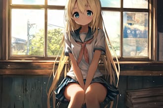 draw you beautiful anime art and manga art