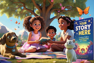 create children story book illustration book illustration picture book kids book