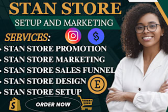 setup stan store etsy digital products etsy seo stan store marketing and design