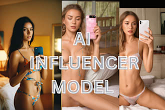 create ai influencer for instagram and ai onlyfans model