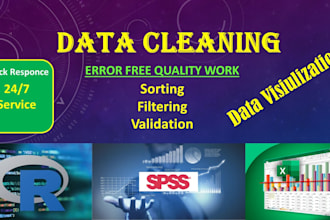 do clean and analyze your data with advanced statistical tools