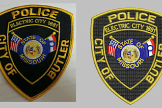 make embroidery digitizing files for caps shirts jackets