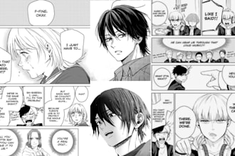 draw anime manga manga panel storyboard comic strip comic page as a manga artist