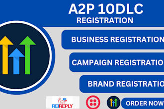 set up gohighlevel workflows a2p 10dlc twilio registration forms ads