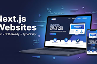 build a fast SEO friendly nextjs website with typescript