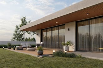 create realistic architectural 3d renders from you plants