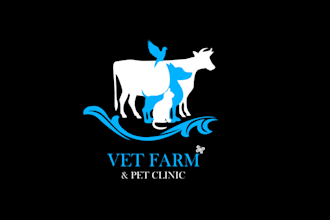 do modern animal dog pet care veterinary logo for your brand
