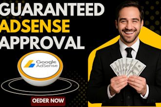 provide guaranteed google adsense approval service for your niche website