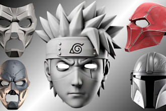 custom cosplay 3d mask 3d helmet, armor shield weapon marvel cosplay 3d printing