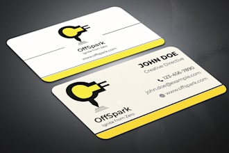 design a professional business card with qr code