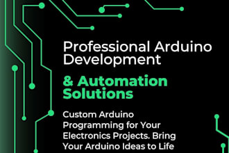 program your arduino or esp project for you