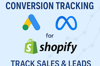 set up google ads, bing ads, and meta ads tracking for your shopify store