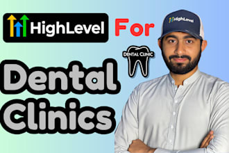 setup go high level crm automation and funnels for dental clinics