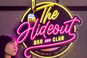 create a awesome minimalist restaurant bar and nightclub logo