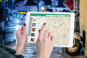 develop tracking app, geolocation app, health tracking app navigation, gps app