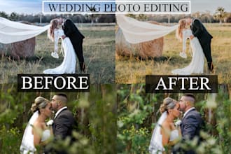 do wedding photo editing and color correction in lightroom
