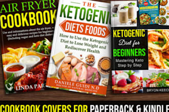 design and format cookbooks and recipes book