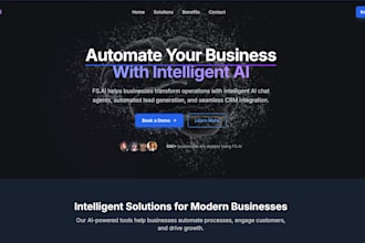 develop websites, ai chat agents and much more