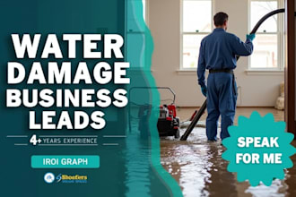 run google ads for flood damage, water damage, and local services business