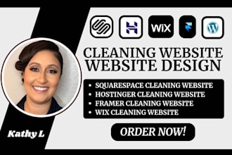 build cleaning service website squarespace website bookingkoala website