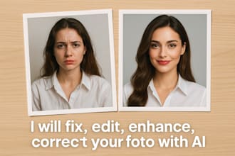 fix, edit, enhance, correct your foto with ai
