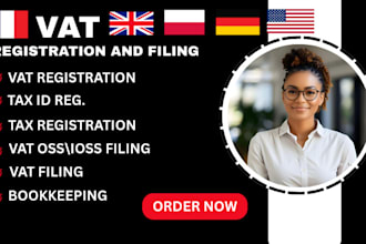 do vat oss registration tax filing for UK, germany, france, spain, italy