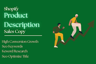 write shopify seo product description