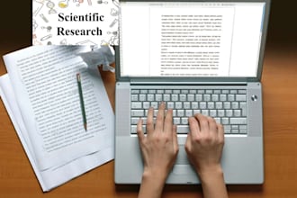 do scientific research, apa, documents and research topic