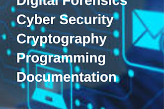 do professional cryptography, digital forensics, cyber security, programming