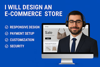 design a stunning ecommerce website for fashion, electronics