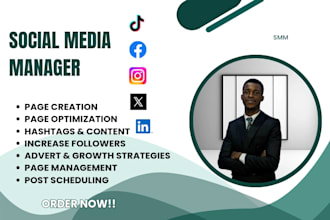 manage your social media accounts and grow your brand