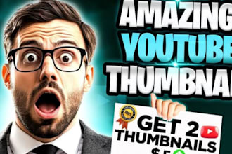 create viral youtube thumbnails with fast delivery