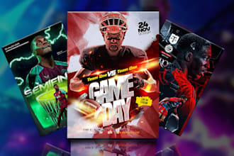create event, sports flyer