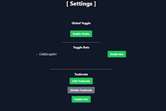 create an automated tradingview webhook trading bot with nextjs dashboard