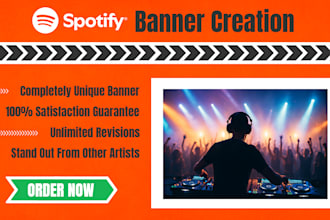 create a customized spotify banner that will get you noticed