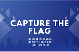 do capture the flag ctf, memory forensics, incident response, disk forensics