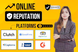 boost online reputation on clutch goodfirm g2 capterra and more sites