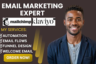 do funnel design automated welcome email flows flodesk sequences on klaviyo