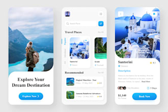 car rental app e scooter app rideshare app travel app
