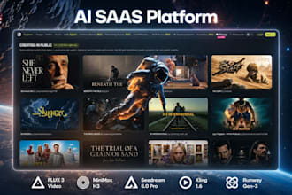 develop ai image, video and generative ai software